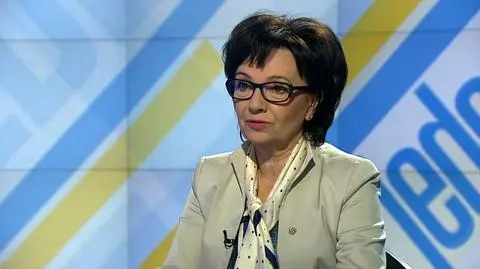 Elżbieta Witek była gościem "Jeden na jeden"