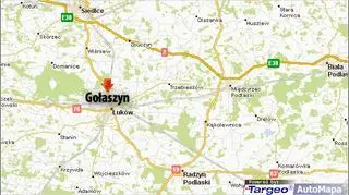 Droga nr 63 zablokowana po wypadku w Gołaszynie