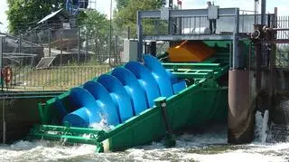 Podobna turbina zostanie zamontowana w elektrowni wodnej na Noteci