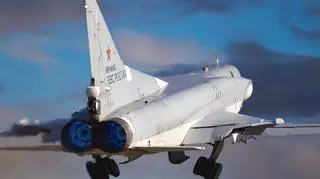 Tu-22M3 jest jednym z podstawowych rosyjskich bombowców. Przenosi rakiety dalekiego zasięgu