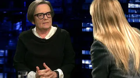 Agnieszka Holland była gościem "Kropki nad i"