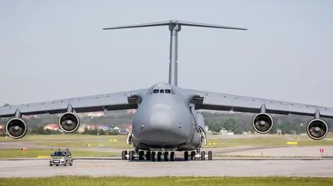 C-5 Galaxy wylądował w Gdańsku
