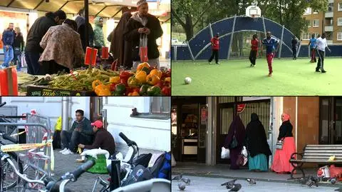 Reporter TVN24 odwiedził dzielnice Sztokholmu Rinkeby