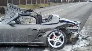 Właściciel porsche usłyszał zarzuty