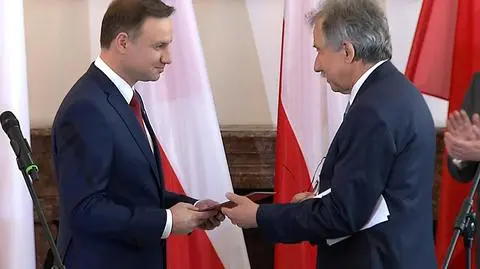 Andrzej Duda odebrał od PKW akt wyboru na prezydenta 