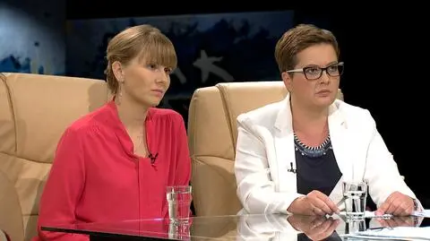 Magdalena Korzekwa-Kaliszuk i Katarzyna Lubnauer w Tak Jest