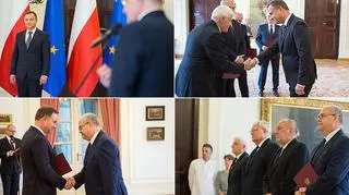 Prezydent wręczył nominacje czterem prezesom SN