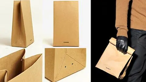 To hit. Papierowa torebka dla mężczyzn za 300 dol.