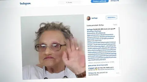 Niesamowita metamorfoza babci hitem Instagrama