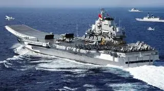 Chiński lotniskowiec Liaoning to duma Chin