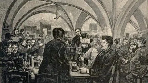 Historia Piwnicy Świdnickiej: 
piwo, golas i "dzwonek bałwana"
