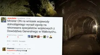 Żołnierze zbadają teren, gdzie ma znajdować się "złoty pociąg"