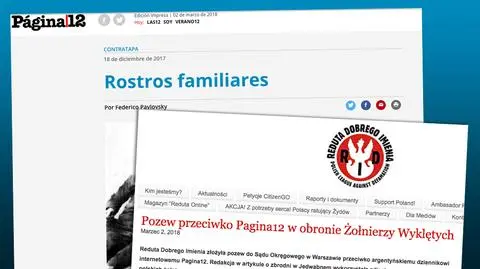 Nowelizacja ustawy o IPN. Pozew przeciwko gazecie z Argentyny