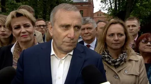 Schetyna w czwartek odwiedził m.in. Łódź