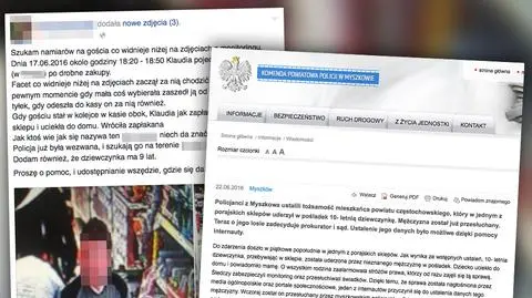 Internauta pomógł policjantom w ustaleniu tożsamości mężczyzny ze zdjęcia