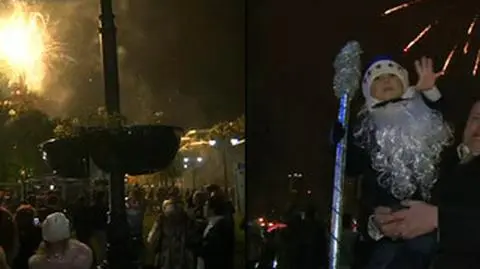 Fajerwerki, szampan i przemówienie Putina. Soczi nie boi się zamachów