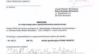 Wniosek 6-latki do Biura Rozwoju Wrocławia 
