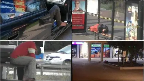 Są pijani, zasypiają w pełnym słońcu. Narażają swoje życie