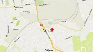 Pożar w Chorzowie