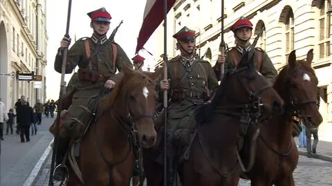 Ułani przemaszerowali przez Poznań