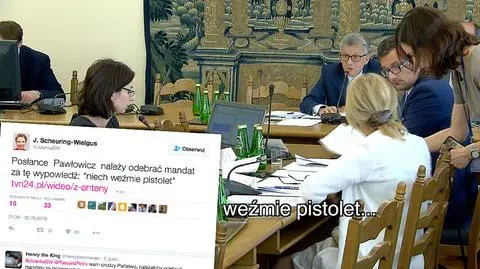 Pawłowicz kontra Gasiuk-Pihowicz. Kontrowersyjne słowa na komisji