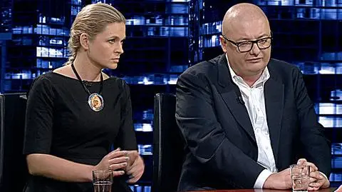 Barbara Nowacka i Michał Kamiński w "Kropce nad i"