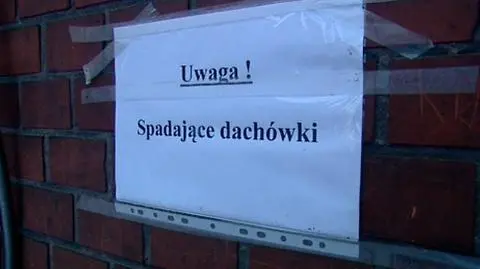 Latające dachówki atakują
