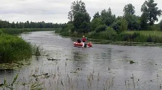 Poszukiwania na rzece Tuga trwają już kilka godzin