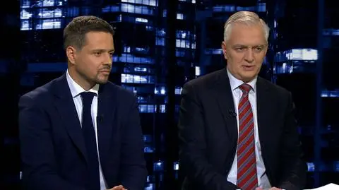 Gośćmi "Kropki nad i" byli Rafał Trzaskowski i Jarosław Gowin
