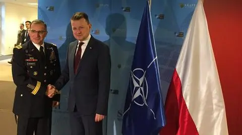 Mariusz Błaszczak w kwaterze głównej NATO