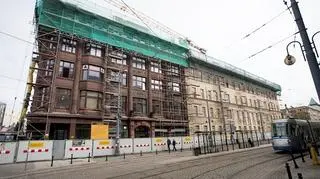 "Szklany dom" jest remontowany