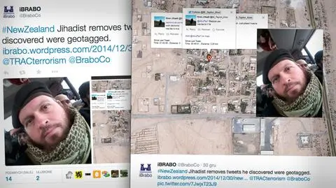 Dżihadysta ujawnił na Twitterze pozycje Państwa Islamskiego