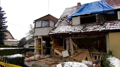 Ziębice. Wybuch gazu w "bliźniaku", jedna osoba ranna