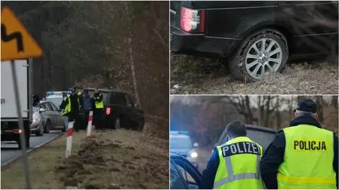 Chojna: polsko-niemiecki pościg za złodziejem aut