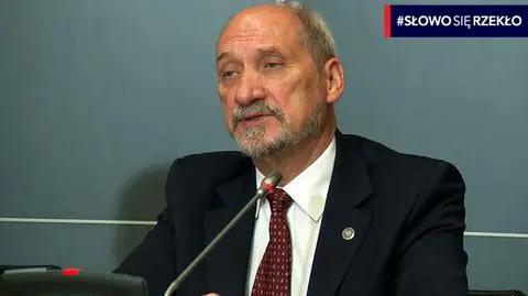 Macierewicz o offsecie rok temu