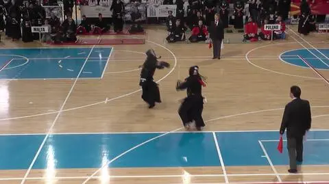 "Polska i świat". Polacy wicemistrzami w kendo