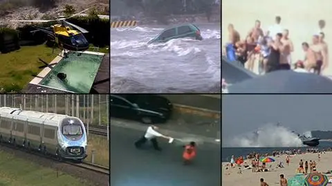Bójka na plaży czy kradzież wody helikopterem? Wybierz wideo tygodnia