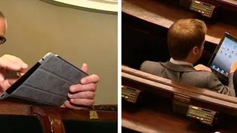 iPady w Sejmie. Problemy z obsługą, ale "ułatwiają pracę"