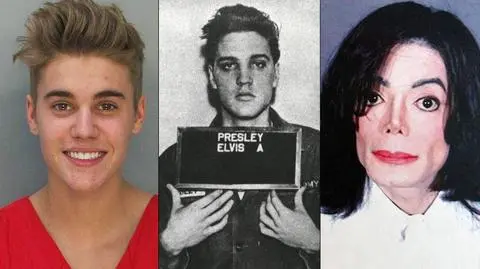 Bieber nie jest jedyny. Zobacz zdjęcia policyjne gwiazd