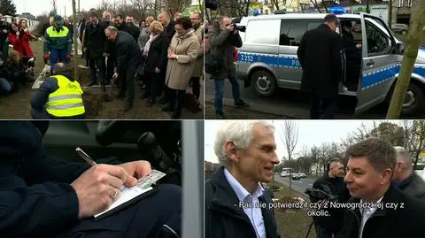 Politycy PO sadzili drzewa, spisała ich policja