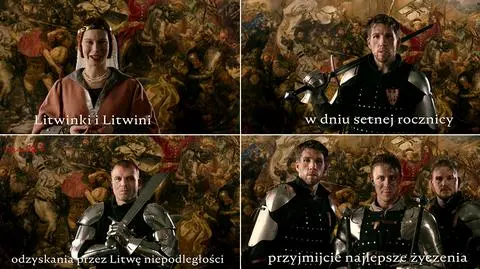 Rocznicowe życzenia dla Litwinów. "Wszystkiego najlepszego, Litwo!"