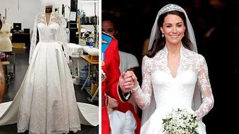 Jest już kopia sukni ślubnej księżnej