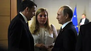 Spotkanie premiera Włoch z Władimirem Putinem w ramach szczytu G20 w Antalyi