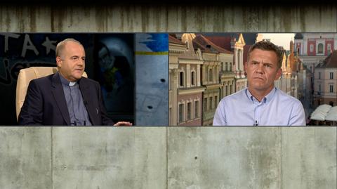 ks. Andrzej Kobyliński i Artur Nowak w „Tak Jest”