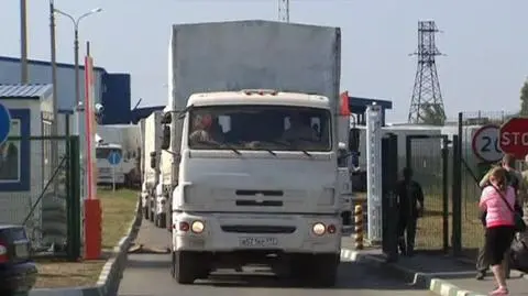 "Biały konwój" wrócił częściowo do Rosji w sobotę przed południem