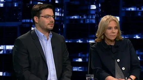 Gośćmi "Kropki nad i" byli Stanisław Tyszka i Barbara Dolniak