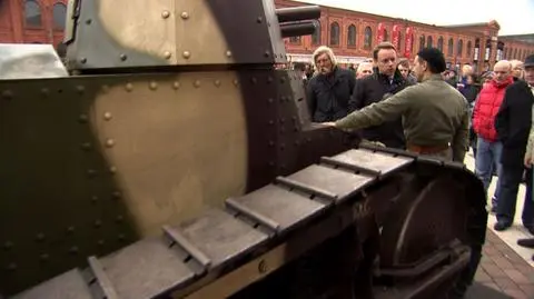 Piknik z repliką Renault FT 17. Święto Niepodległości w Łodzi 
