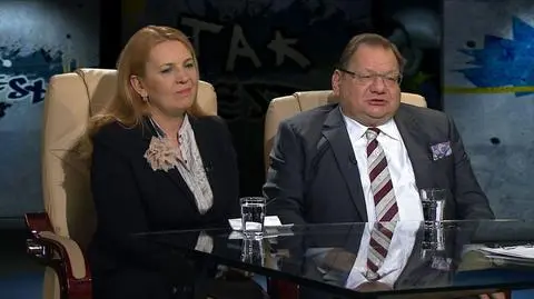 Elżbieta Jakubiak i Ryszard Kalisz w Tak jest