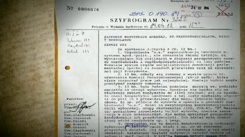 MSZ odtajniło PRL-owskie szyfrogramy