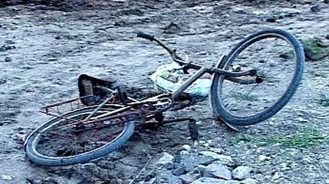 Rowerzystka z pięcioma promilami